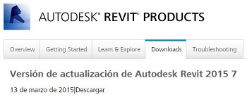 Revit 2015 Web Update 7